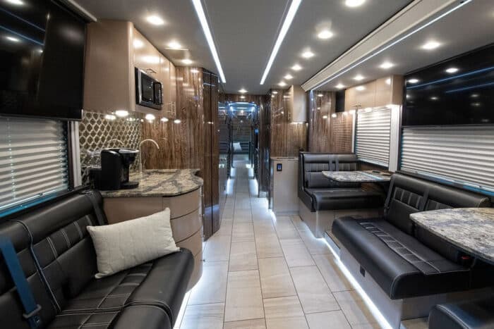 Entertainer coach rental in Washington, DC