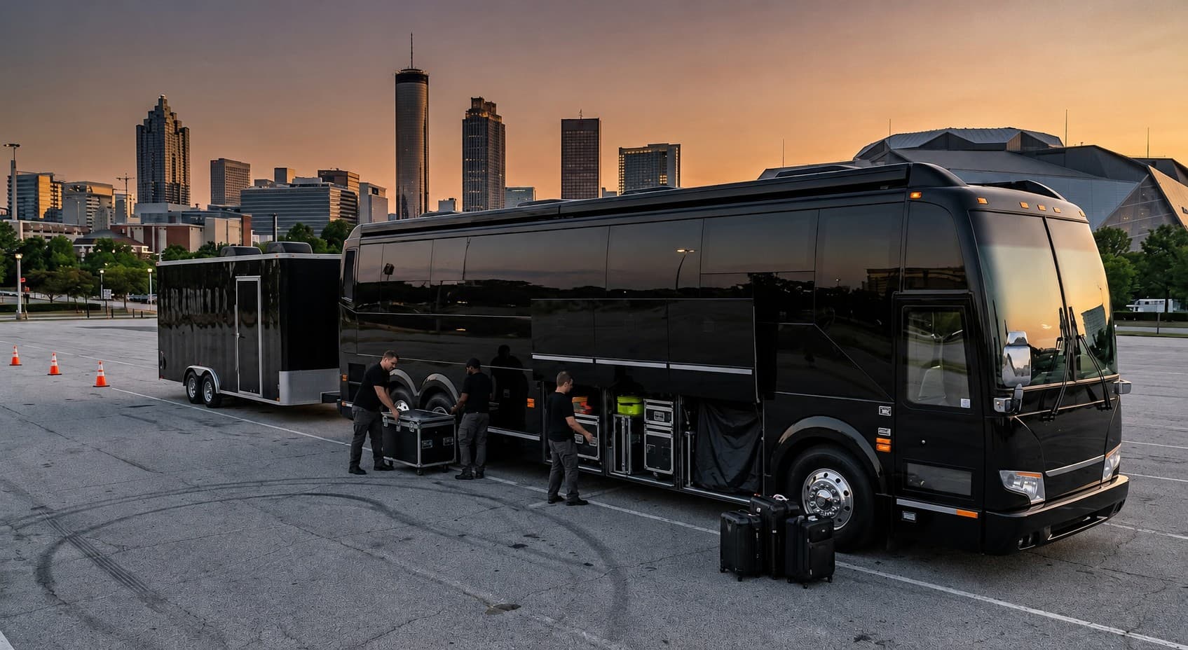Knights Coaches entertainer coach service in Atlanta, GA